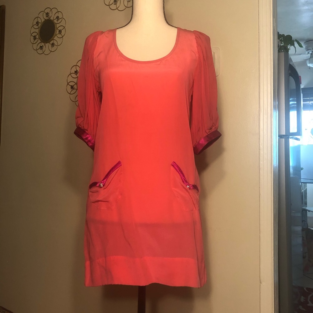 Hot pink Dress